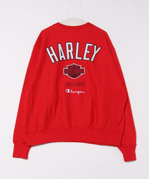 Harley-Davidson Champion スウェットトレーナー Champion x Harley-Davidson Fanatic Crew Neck Sweatshirt