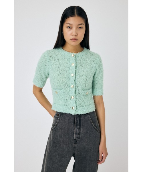 カーディガン TAPE YARN KNIT カーディガン レディース MOUSSY カーディガン TAPE YARN KNIT レディース : ZOZOTOWN