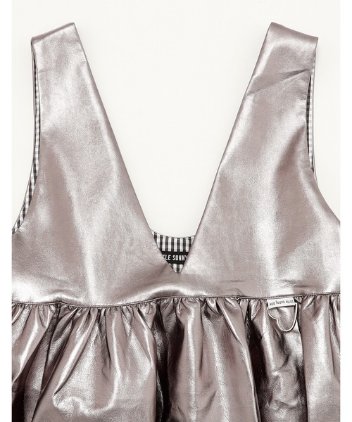 ドレス 「Little sunny bite」shining mini dress_10
