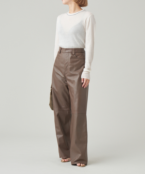 IENA LA BOUCLE ハートネック ニット IENA - IENA LA BOUCLE ハートネック アゼニット デコルテ プル