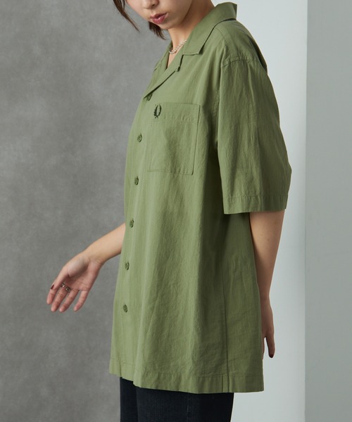 FRED PERRY（フレッドペリー） ブラウス シャツ 「FRED PERRY