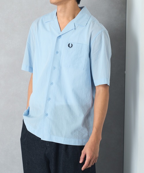 フレッドペリー　カラーシャツ FRED PERRY（フレッドペリー） ブラウス シャツ 「FRED PERRY