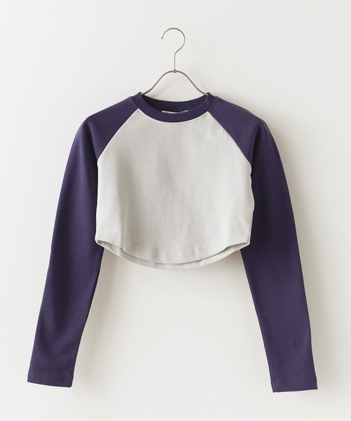 Chick tシャツ Ragran Short L/S Tee / ショート丈ラグランT