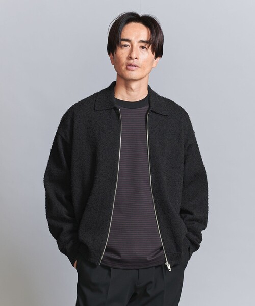 BEAUTY＆YOUTH UNITED ARROWS カーディガン ツイスト ナッピング