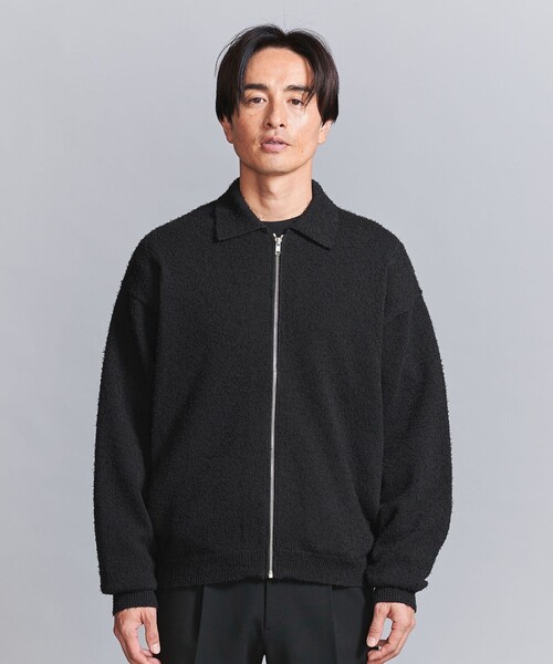 ♪送料無料★B&Y UNITED ARROWS★スナップ カーディガン★灰★L♪ 1100025S0420_l1_a016.jpg
