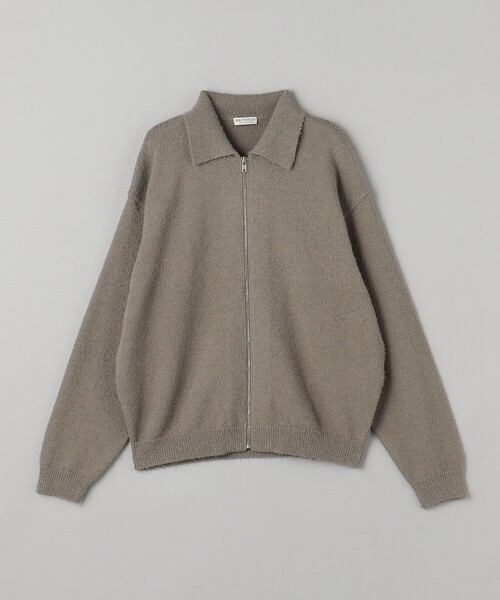 UNITED ARROWS & SONS ノーカラージャケット カーディガン BEAUTY＆YOUTH UNITED ARROWS カーディガン ツイスト ナッピング