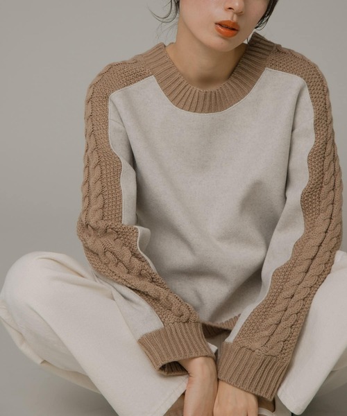CORNEL ニット URBAN RESEARCH Sonny Label ニット セーター ニット切替