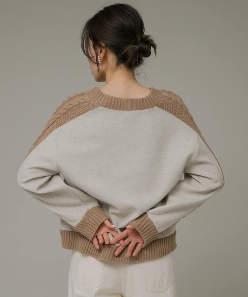 URBAN RESEARCH Sonny Label ニット セーター ニット切替