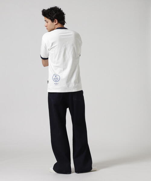 ■AVIREX■大人気 ミリタリーアカデミー 半袖Tシャツ 国内発送 AVIREX｜MIL. ACADEMY T-SHIRT 