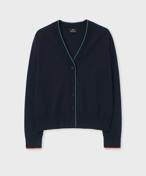 PS Paul Smith ポールスミス カーディガン ネイビー メンズ L ネイビー（紺）系 Paul Smith(ポールスミス) カーディガン