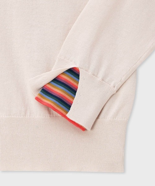近年モデル ★希少 XLサイズ★ Paul Smith ベスト 花柄 ストライプ Paul Smith (ポールスミス) シルク100％ 花柄 ネクタイ
