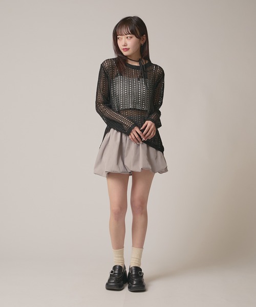 BLANK（ブランク） ニット セーター Sheer Loose Knit /シア―ルーズ
