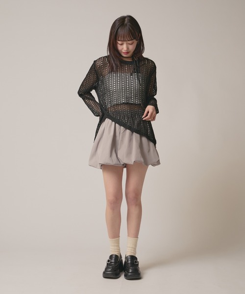 BLANK（ブランク） ニット セーター Sheer Loose Knit /シア―ルーズ