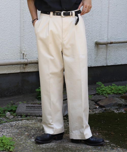 FIDELITY（フィデリティ） パンツ 2TUCK TWILL TROUSERS PANTS