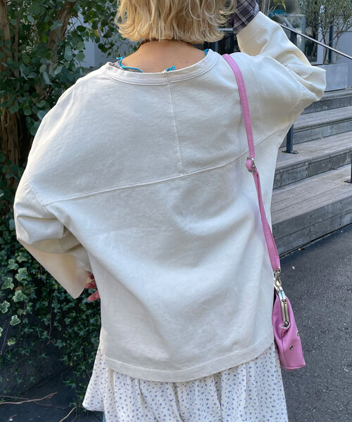 tシャツ 「HELLO.SANFRANCISCO/ハローサンフランシスコ」ピグメントロゴTEE レディース HELLO.SANFRANCISCO tシャツ 「HELLO.SANFRANCISCO/ハロー