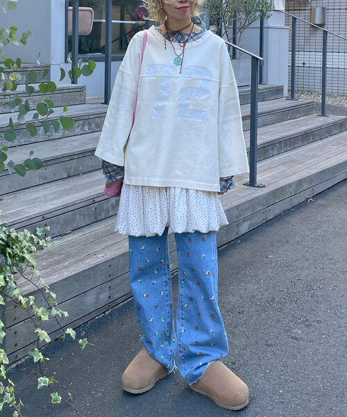tシャツ 「HELLO.SANFRANCISCO/ハローサンフランシスコ」ピグメントロゴTEE レディース HELLO.SANFRANCISCO tシャツ 「HELLO.SANFRANCISCO/ハロー