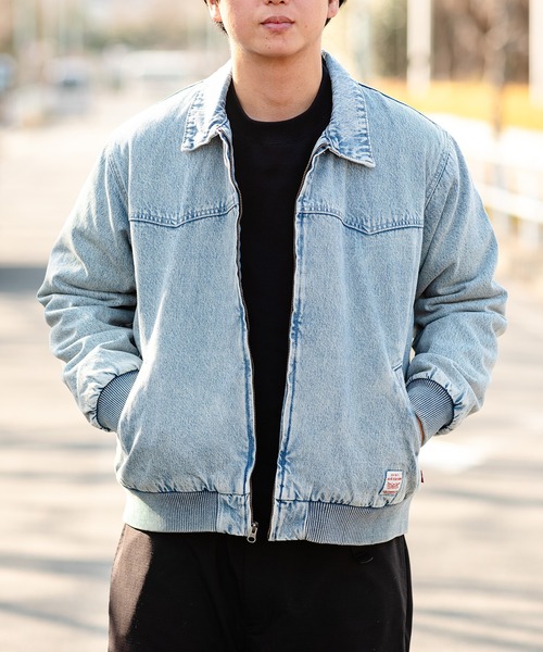 Levi's デニム ボア ジャケット Gジャン 濃紺】80s Levis Denim Boa Jacket size42L about L Big size