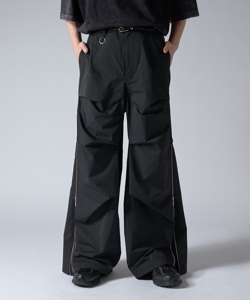 【LOEWE】パラシュートパンツ Lui's パンツ 「Neucon/ニューコン」サイドZIPスーパーワイド