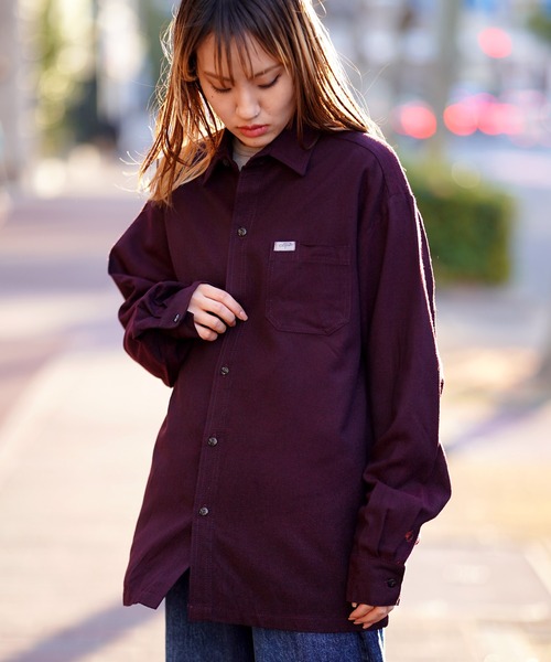 Cal Top シャツ CALTOP キャルトップ L/S SHIRTS 無地シャツ