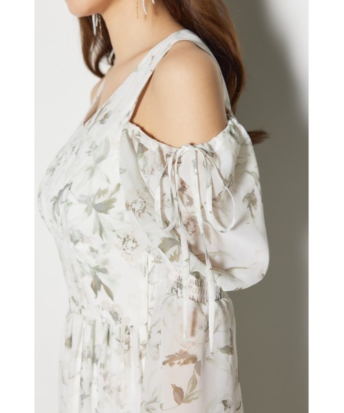 rienda ワンピース 2WAYレースドッキングフレア 春服 : ZOZOTOWN