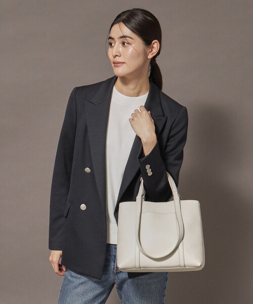 トートバッグ 「パティオCMH」 レザートートバッグ M 2WAY 本革（商品番号：P25-35512） レディースの画像