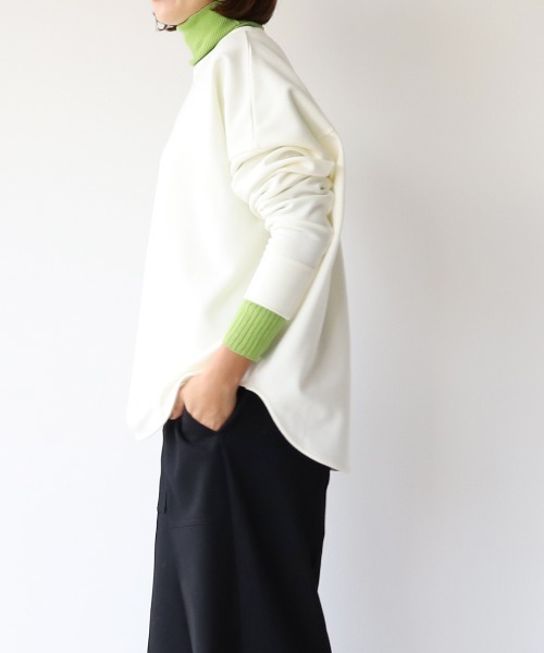 「MICA&DEAL」 長袖カットソー FREE オフホワイト レディース_画像5