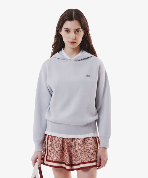 LACOSTE / ラコステ ニットフーディー / プルオーバーニットパーカー LACOSTE ニット セーター ニットフーディー / プルオーバー
