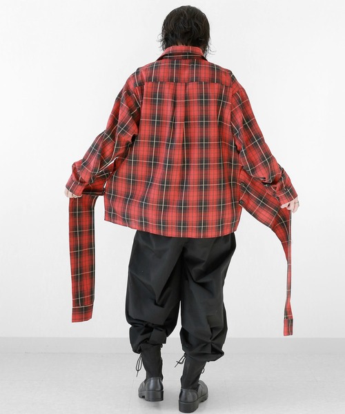 BEAMS BOY レッドチェックオーバーサイズシャツ BEAMS BOY（ビームス ボーイ）【別注】BIGMAC / キルト