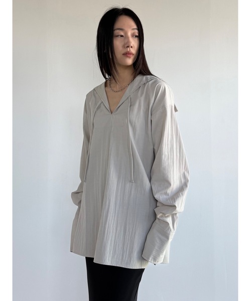 「Didot.showroom」 ドルマンスリーブブラウス FREE スカイブルー レディース Didot.showroom ブラウス シャツ 「DIDOT.」マリンブラウス