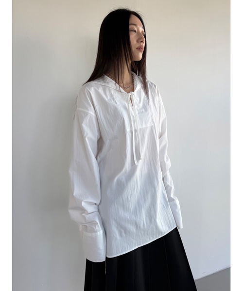ブラウス シャツ 「DIDOT.」マリンブラウス レディース