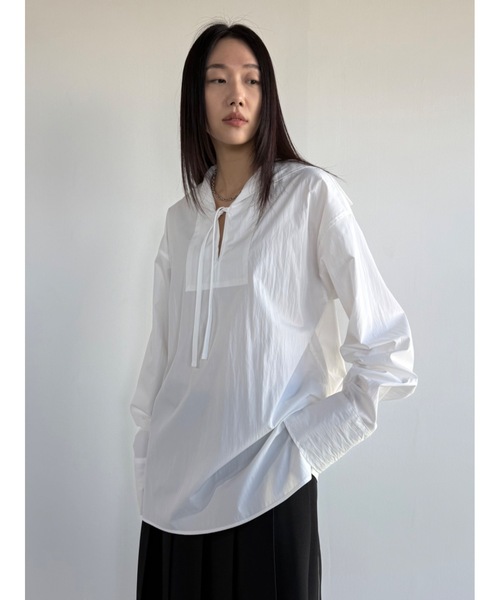 Didot.showroom ブラウス シャツ 「DIDOT.」マリンブラウス