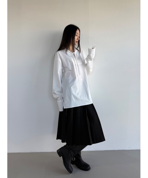 ブラウス シャツ 「DIDOT.」オープンカラーシフォンフラワーブラウス レディース 小さいサイズ】花柄フロント釦シフォンブラウス/洗える(ブラウス