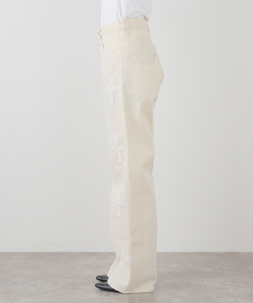 CITYSHOP ジーンズ デニム デニムパンツ SILPHIUM Lace denim