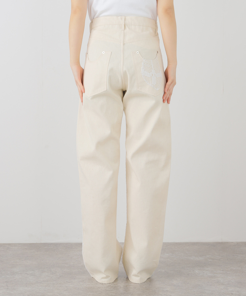CITYSHOP ジーンズ デニム デニムパンツ SILPHIUM Lace denim