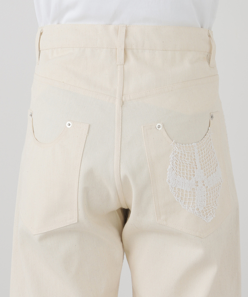 CITYSHOP ジーンズ デニム デニムパンツ SILPHIUM Lace denim