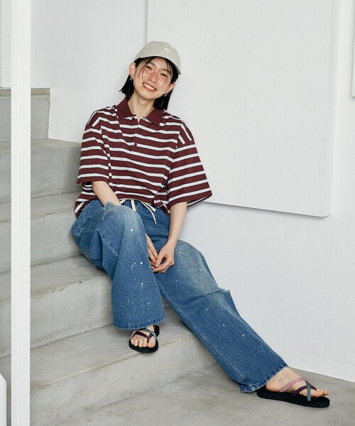 FREAK'S STORE（フリークスストア） tシャツ マルチボーダー