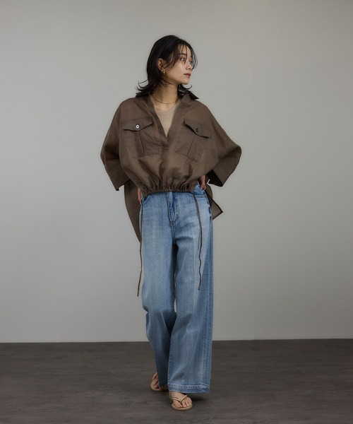【美品】RED CARD TOKYO デニムパンツ ストレート 25インチ RED CARD TOKYO ジーンズ デニム デニムパンツ 「RED TOKYO