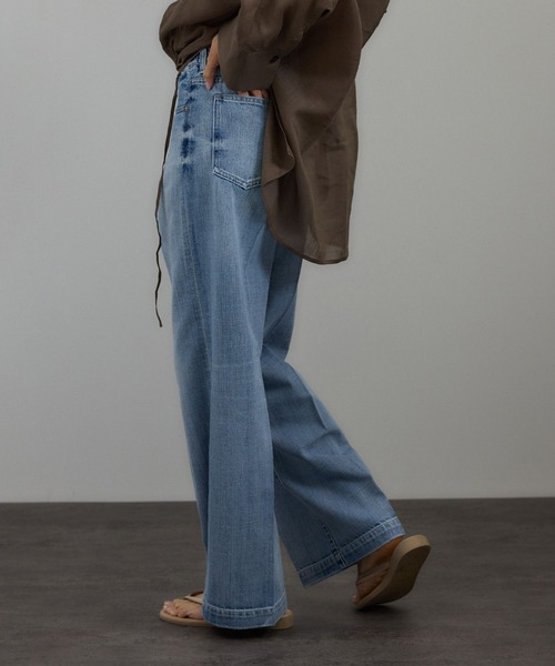【美品】RED CARD TOKYO デニムパンツ ストレート 25インチ RED CARD TOKYO ジーンズ デニム デニムパンツ 「RED TOKYO
