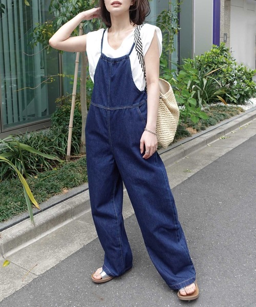 CORNERS サロペット オーバーオール デニムサロペット