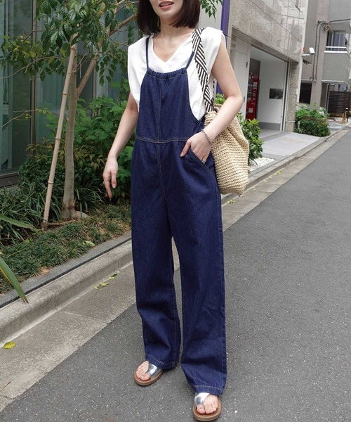  JEANS オーバーオール CORNERS サロペット オーバーオール デニムサロペット
