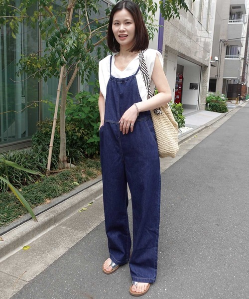 CORNERS サロペット オーバーオール デニムサロペット