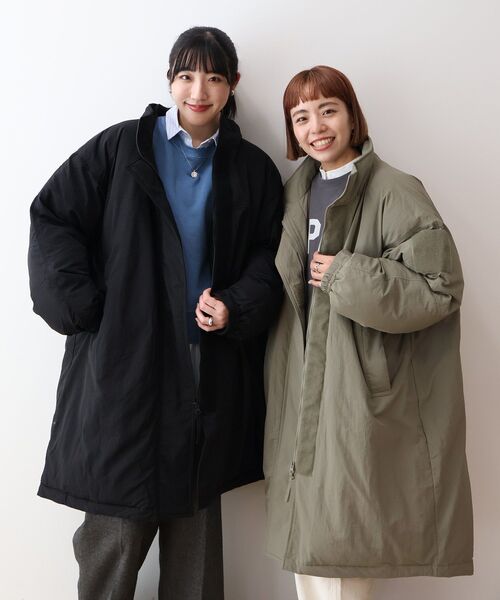 「AMERICAN HOLIC」 コート L ブラック レディース_画像2