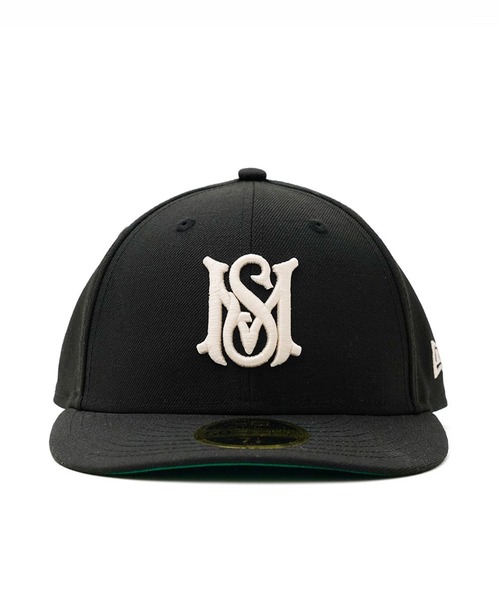 帽子 mcsft Cinch Men's Navy Denim FlexFit Ball Cap MCC0627786