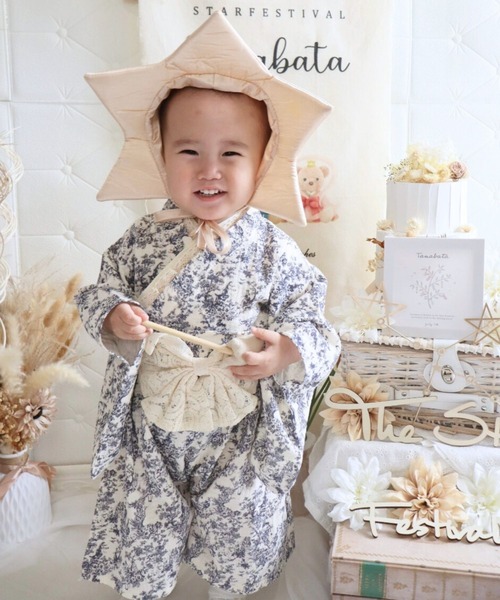 ●浴衣スカート●帯　ベビー袴セット　専用 SweetMommy(授乳服&マタニティ) 浴衣 ダブルガーゼ ベビー袴専用