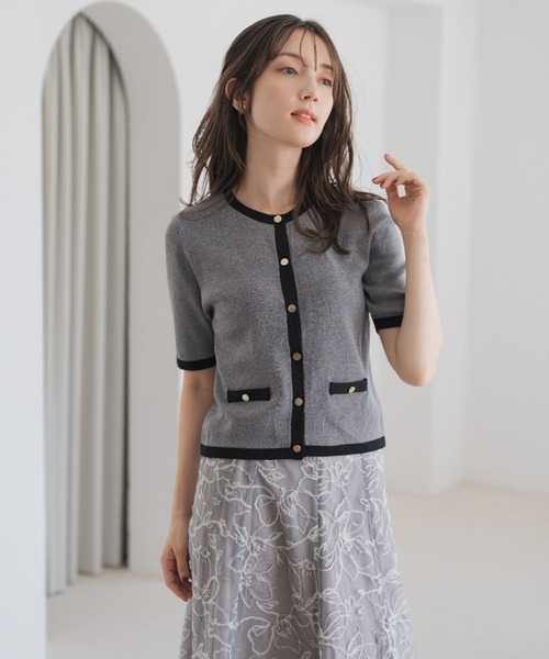 【美品】  m.a+ / エムエークロス | ガーゼ ミディアム フィット ロング シャツ | グレー | レディース 000000001025_2Pa6JZZ.jpg