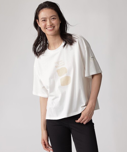 「ECOALF」 半袖Tシャツ X-SMALL ホワイト メンズ_画像3
