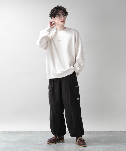 「RAGEBLUE」 長袖Tシャツ SMALL ブラック メンズ