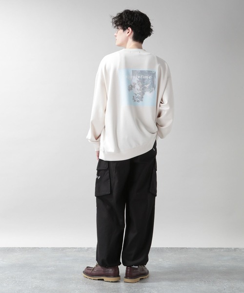 「RAGEBLUE」 長袖Tシャツ SMALL ブラック メンズ