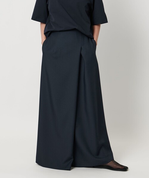 MARW UNITED ARROWS  Iライン ロングスカート ブラック MARW UNITED ARROWS（マルゥ ユナイテッドアローズ）の「＜MARW