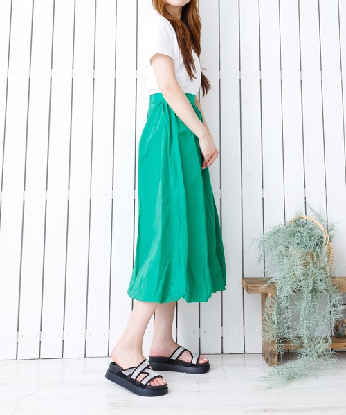 「attagirl」 「tuna atadura」フラットサンダル L シルバー レディース_画像6